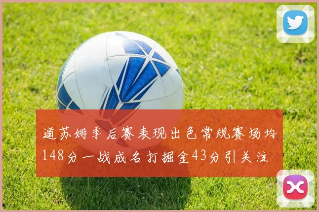 道苏姆季后赛表现出色常规赛场均148分一战成名打掘金43分引关注